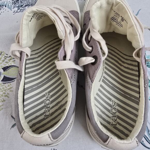 Taos Plim Soul Sneakers Canvas Athletic Low Top Sporty Comfort Shoes Size 8 - Picture 9 of 11